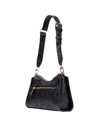 Sac noir compact Guess femme
