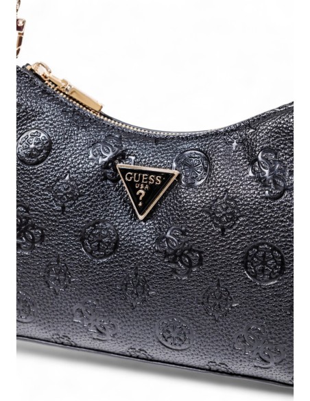 Sac noir compact Guess femme