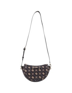 Sac marron imprimé bandoulière | Guess