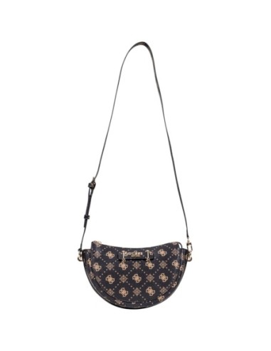 Sac marron imprimé bandoulière | Guess