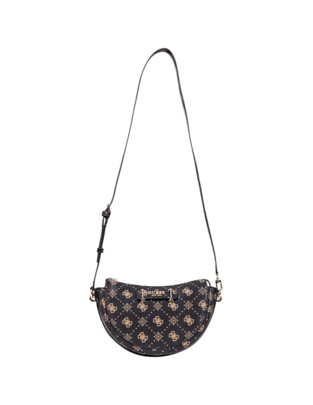 Sac marron imprimé bandoulière | Guess