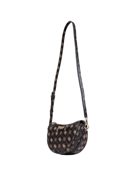 Sac marron imprimé bandoulière | Guess