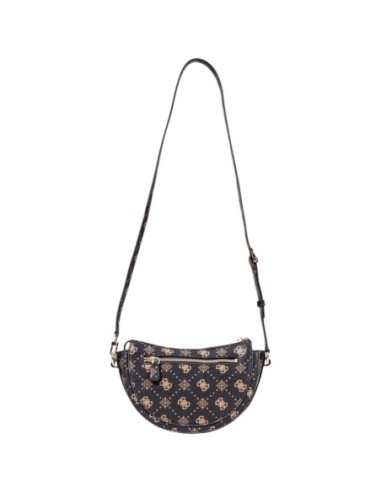 Sac marron imprimé bandoulière | Guess