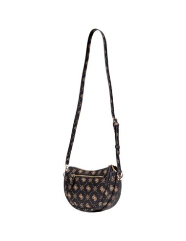 Sac marron imprimé bandoulière | Guess
