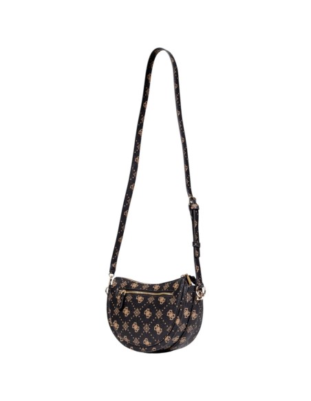 Sac marron imprimé bandoulière | Guess