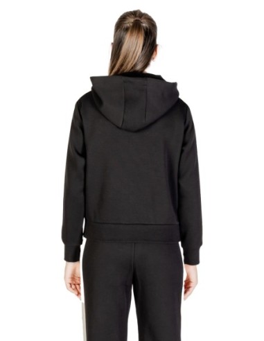 Sweat noir zippé Guess femme