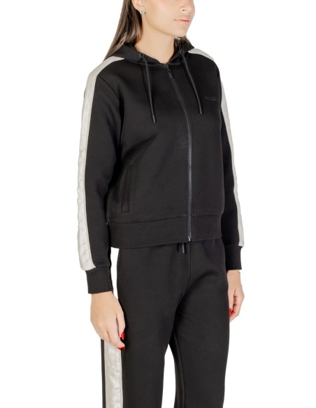 Sweat noir zippé Guess femme