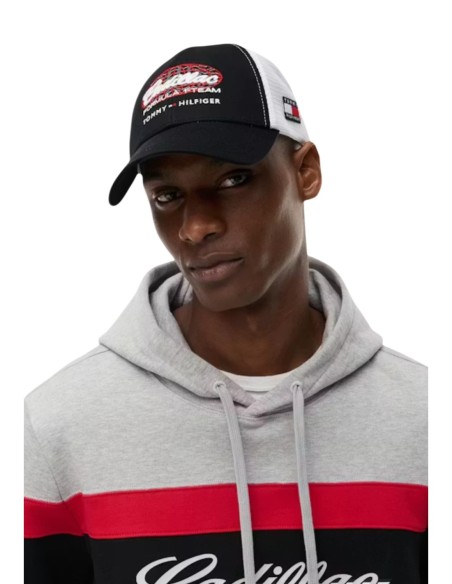 Casquette trucker noire Tommy Hilfiger homme