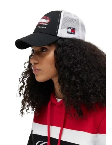 Casquette trucker noire Tommy Hilfiger homme