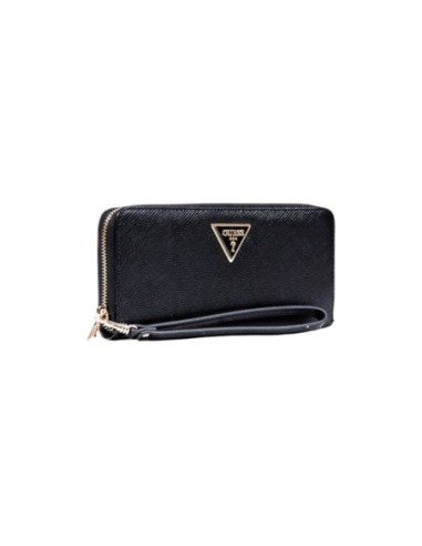 Portefeuille Guess noir zip classique