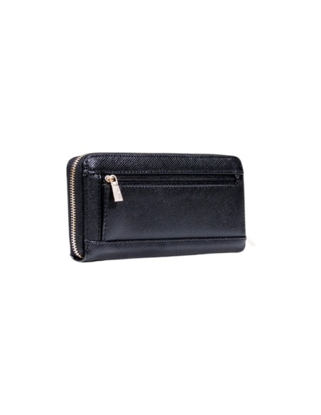 Portefeuille Guess noir zip classique