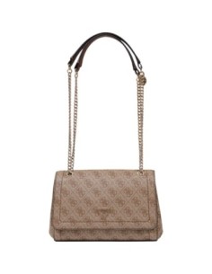 Sac marron imprimé Guess femme