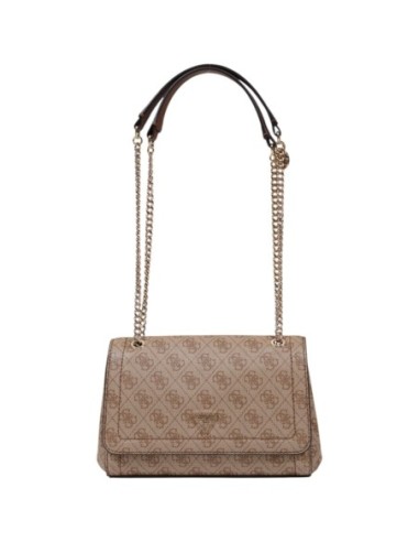 Sac marron imprimé Guess femme