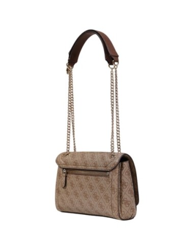 Sac marron imprimé compact | Guess