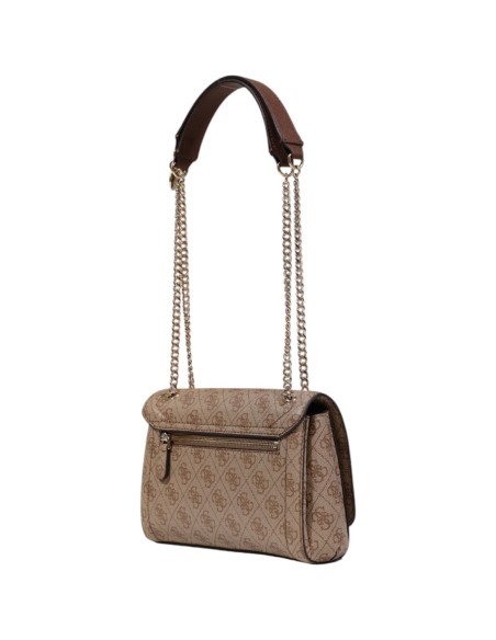 Sac marron imprimé Guess femme