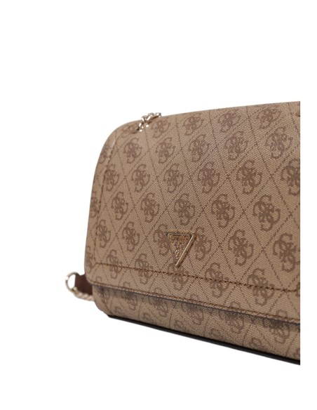 Sac marron imprimé compact | Guess