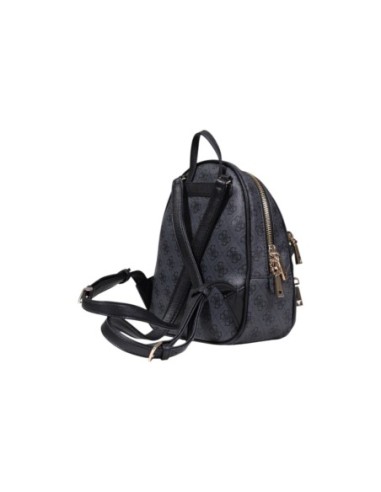 Sac à dos gris imprimé Guess femme