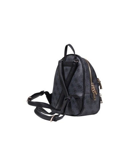 Sac à dos gris imprimé Guess femme