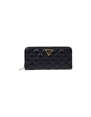 Portefeuille Guess noir zip horizontal