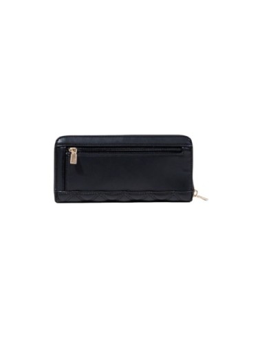 Portefeuille Guess noir zip horizontal