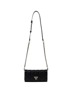 Pochette noire Guess femme