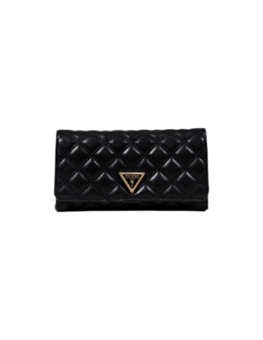 Pochette noire Guess femme