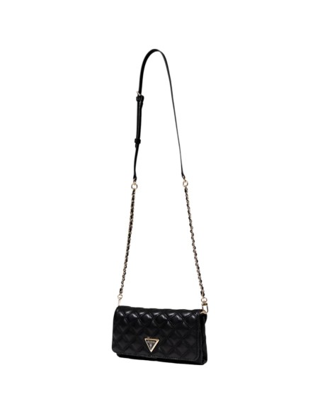 Pochette noire Guess femme