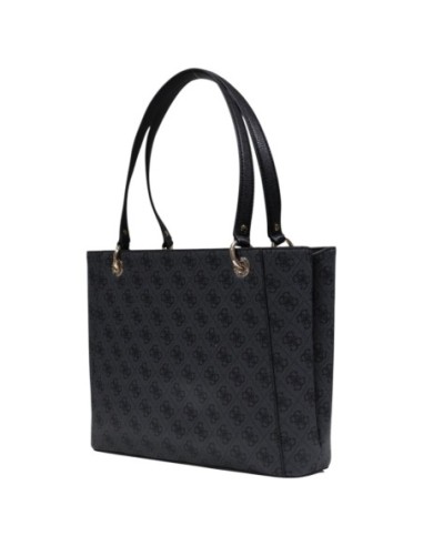 Sac gris imprimé grand format | Guess