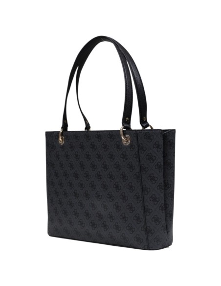 Sac gris imprimé grand format | Guess