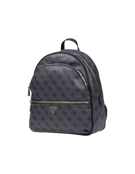 Sac à dos gris imprimé Guess femme