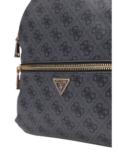 Sac à dos gris imprimé Guess femme