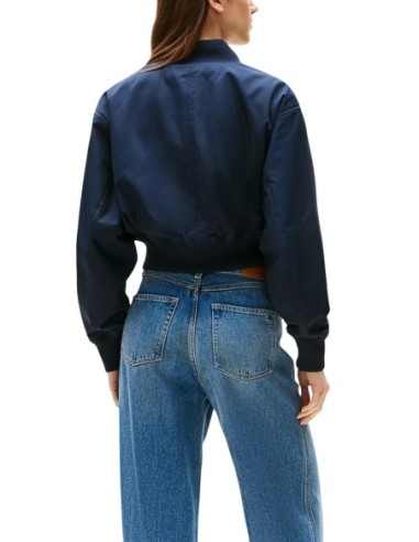 Veste bleue zippée Tommy Hilfiger femme