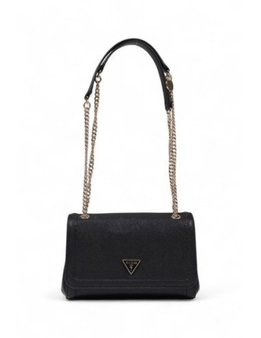 Sac bandoulière noir Guess femme