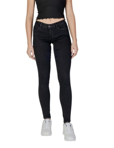 Jean femme Guess noir stretch modern