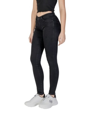 Jean femme Guess noir stretch modern