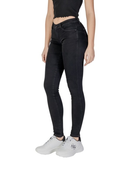 Jean femme Guess noir stretch modern