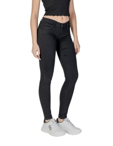 Jean femme Guess noir stretch modern