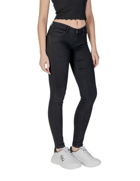 Jean femme Guess noir stretch modern