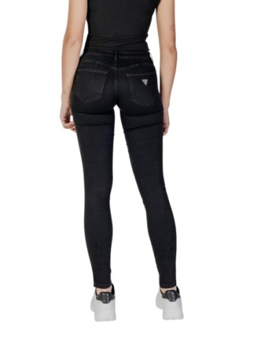 Jean femme Guess noir stretch modern
