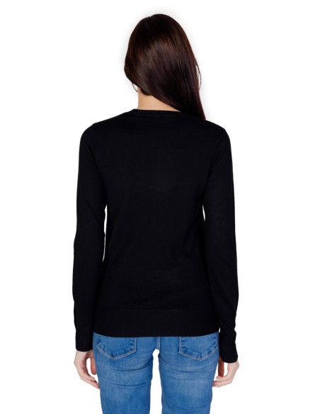 Pull noir coton Guess femme