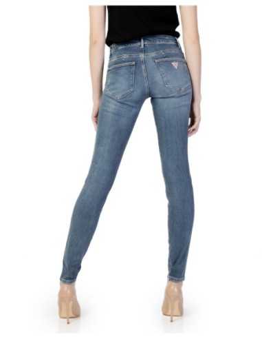 Jeans bleu stretch Guess femme
