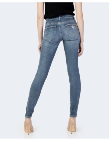 Jeans bleu stretch Guess femme