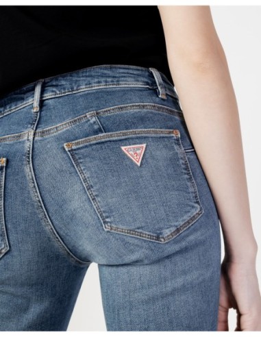 Jeans bleu stretch Guess femme