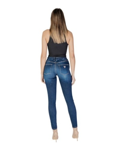 Jeans bleu stretch Guess femme