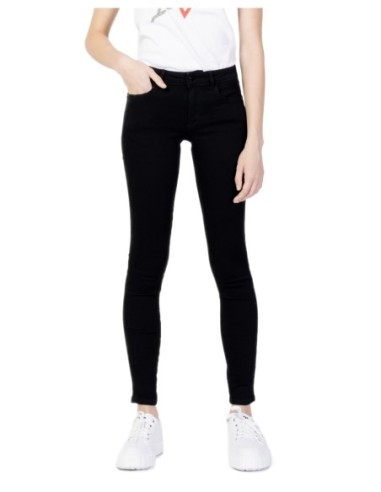 Jean femme Guess noir stretch chic