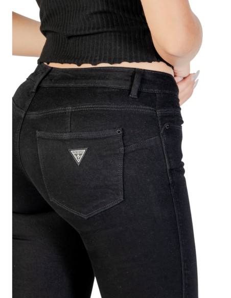 Jean femme Guess noir stretch chic
