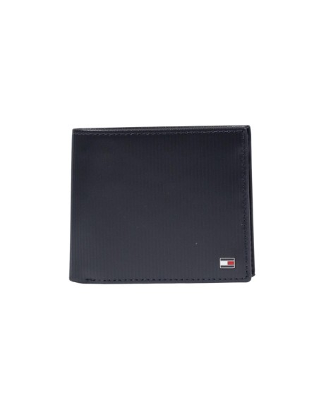 Portefeuille bleu avec porte-monnaie Tommy Hilfiger homme