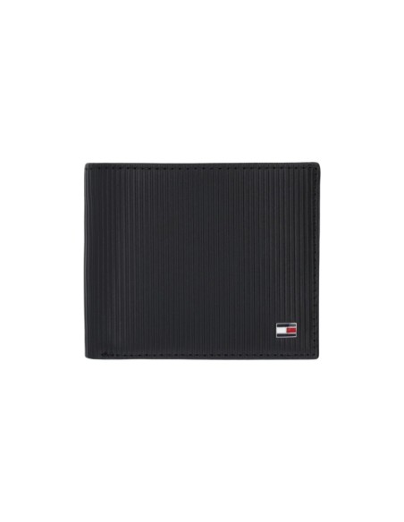 Porte-cartes cuir noir Flag Mini | Tommy Hilfiger