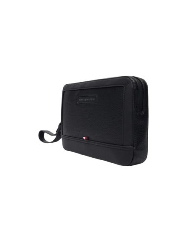 Pochette noire Tommy Hilfiger homme
