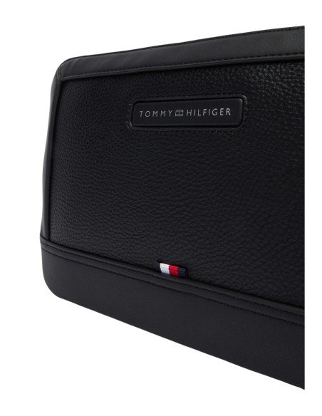 Pochette noire Tommy Hilfiger homme